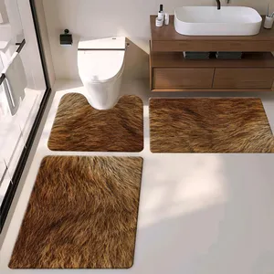 Anti-Fatigue Toilet Mat – Thick Cushioned Non Slip Waterproof Comfort Floor Mat for Bathroom Toilet thumbnail-2