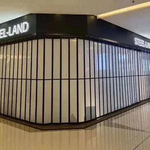 Industrial-Grade Aluminum Folding Doors: Maximum Security for Modern Storefronts thumbnail-1