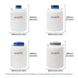 Azerbaijan YDS-15 Liquid Nitrogen Cell Storage Tanks TcCryo Semen Storage Tank thumbnail-4