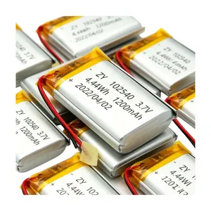 High Energy Density ZonYou Factory Direct 1200mAh 102540 Lithium Polymer Battery for Power Tools Consumer Electronics 500 Cycles thumbnail-1