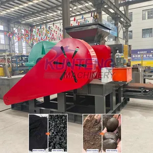 Fully Automatic Ceramic Powder Ball Press Machine Iron Powder Steel Slag Ball Pressing Machine EPC thumbnail-1