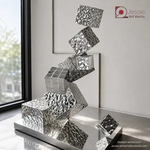 Abstract Metal Sculpture thumbnail-1