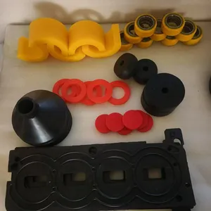 Mehrfarbige maßgeschneiderte Gummi-Sonderformteile - Kernanpassung für südostasiatische Automobilkomponentenfabriken thumbnail-4