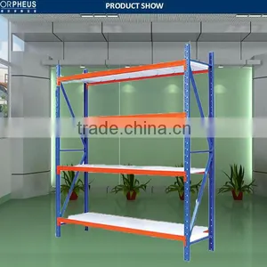 Henan Manufacture of Supermarket Heavy Duty Shelfs 4 Layer Metal Storage Racks thumbnail-3