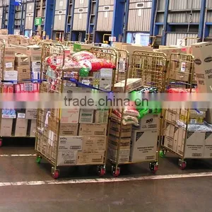 Industrial Wire Mesh Roll Container Trolley thumbnail-6