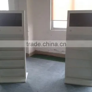 17-22 Inch Floor Standing Photo Frames New Design Curve Shape Adverising Player thumbnail-2