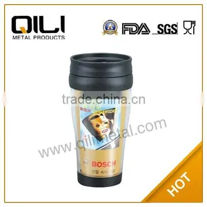 Plastic Paper Insert Travel Mug thumbnail-1