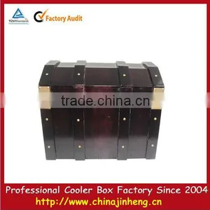 Wood Beer Box With Lid thumbnail-1