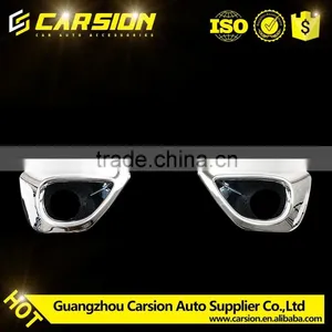 Chrome Front Foglight Covers Fog Lamp Cover For Jeep Grand Cherokee 2014 thumbnail-1