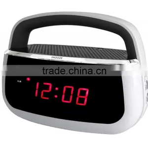 Best Sale Small Red LED Display Portable Clock Radio thumbnail-2