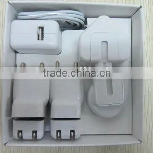 World Travel Charger Kit For IPhone/iPod/iPad( 1A ) thumbnail-1