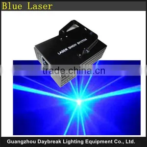 200mw -- 800mw Stage Blue Laser Light AC110-240V Blue Laser Light DMX512 / Auto / Sound thumbnail-1