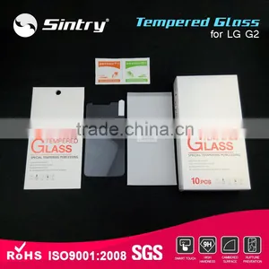 2016 No Watermark Tempered Glass Screen Protector 5.2inch 0.3mm 9h 2.5D Tempered Glass Screen Protector for lg g2 thumbnail-2