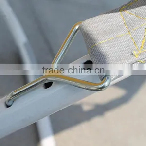 Comfortable Luxury Lazy Reclining Backrest Beach Outdoor Metal Folding Chair thumbnail-5