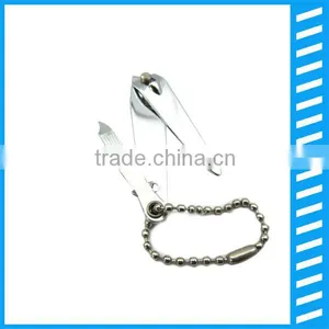 NC1027 New Style Carbon Steel Nail Clipper Mini Nail File and Chain thumbnail-1