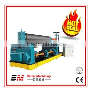 W11 Mechanical 3 Roller Symmetrical Plate Rolling Machine thumbnail-1