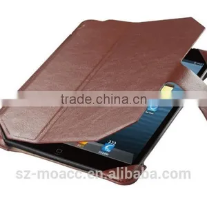 New Hotsale Leather Folio Case for Ipad Mini 3 thumbnail-1