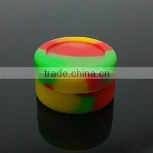 Platinum Cured Silicone Jars Dab Wax Container,5ml Silicone Container for Wax/oil,butane Hash Oil Silicone Container thumbnail-1