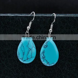 2016 New Factory Direct Natural Stone Drop Earrings SMJ0152 thumbnail-4