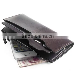 New Fashion Wallet Card-slot pu Leather Cell Mobile Phone Case thumbnail-4