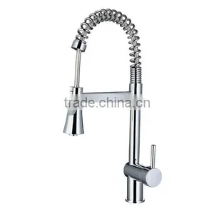 Guangdong Heshan City Hot Cold Lever Flexible Kitchen Faucet thumbnail-2