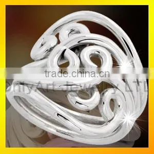 Wholesale Fashion Silver Ring Jewelry Top Quality Women Jewelry Set thumbnail-2