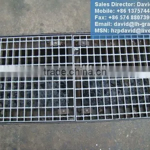 Galvanized Trench Floor Grating thumbnail-1