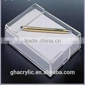GH-RZ607 High Rigidity Durable and Elegant Acrylic Rack for Office ,acrylic Pen Box thumbnail-4