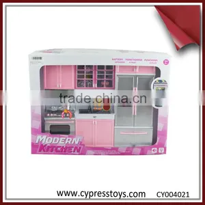 Battery Operated Furniture Kitchen Playset for Preschool Kids thumbnail-5