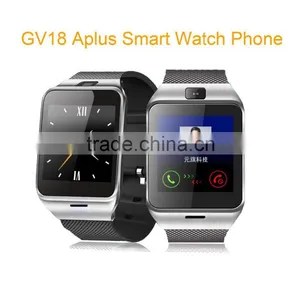 2015 New Waterproof Bluetooth Smart Watch With SIM Card NFC Wrist Watch Phone GV18 thumbnail-1