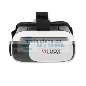 For 3.5 - 6.0 Inch Smartphone+Bluetooth Controller 1.0 Google Cardboard VR BOX II 2.0 Version VR Virtual Reality 3D Glasses Quality Choice thumbnail-4