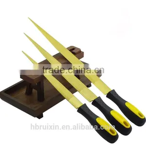 High-carbon Steel Wood Rasp Files With Gold Color,plastic Handles thumbnail-4