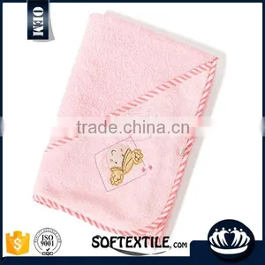 China Supplier Custom-logo Best-sale Baby Blue Bath Towel thumbnail-1