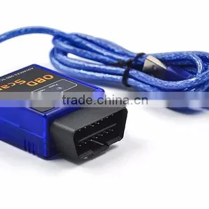 OBD OBD2 OBDII Scan Diagnostic Scanner Vgate Elm327 Usb Mini USB ELM 327 Usb Dongle Fault Trouble Code Tool thumbnail-3