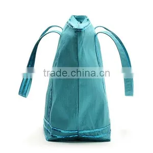Personalized Designer High Quality Sequins Linen Beach Bag thumbnail-3