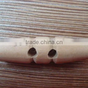 36mm Good Quality Natural 2 Holes Horn Button thumbnail-1