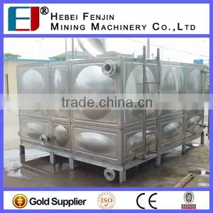 Stainless Steel Grade 304/316 Sectional Panel Firefighting Water Tank thumbnail-5