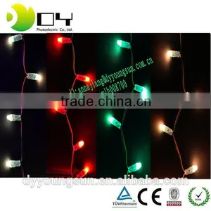 Customized Outdoor Usage Strawhat DC5v 9MM Single Color Pixel Led String L Ight thumbnail-6