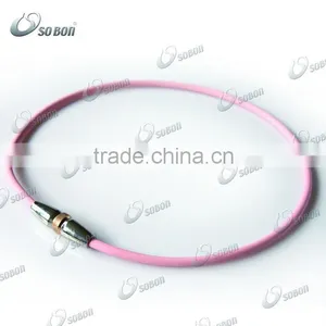 Cheap Silicone Titanium Pain Relief Sports Necklace Wholesale thumbnail-1
