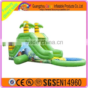2016 Hot Popular Giant Inflatable Water Slide for Kids and Adult, Inflatable Cocoanut Trees Slide for Sale. thumbnail-2