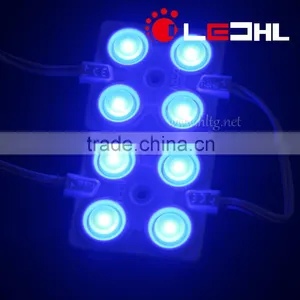 4LEDs SMD2835 Injection Molding LED Module Yellow Color With 2.4W 200lm 160 Degree Lens 5 Years Warranty thumbnail-4