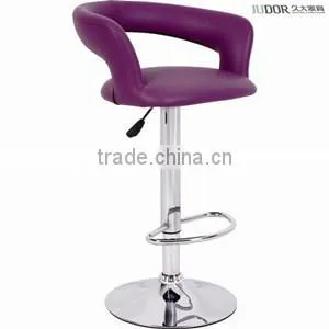 Purple Adjustable Leather Bar Stool K-1362 thumbnail-1