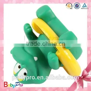2015 Wholesales Green Crocodile Shape Baby Bath Thermometer thumbnail-3