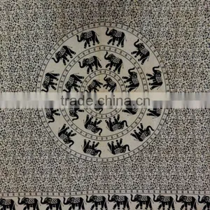 Psychedelic Tapestry Mandala Tapestries thumbnail-1