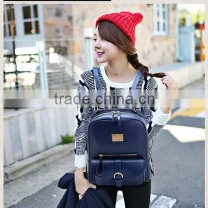 New Beautiful Girl Brown Backpack Fashion School Bag thumbnail-4