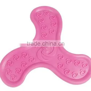 Funny and Cute Dog TPR Frisbee Pet Training Toy Dart Shape thumbnail-3
