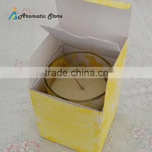 150g Ecological Scented Soy Candles in Painting Glass Jar Quality Choice thumbnail-5