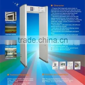 Popular Door Frame Metal Detector Gate XYT2101-II thumbnail-1