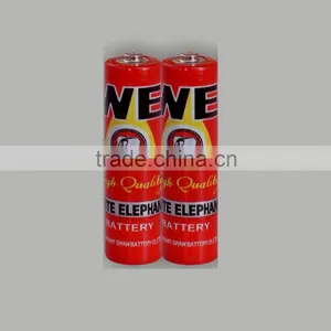 White Elephant Brand AA/R6/UM-3 Carbon Zinc Battery PVC Jacket (OEM Welcomed) thumbnail-2