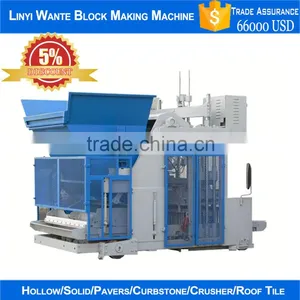 Fully Automatic Moveable Concrete Block Making Machine WT10-15 thumbnail-1